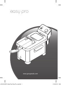 Instrukcja Tefal FR331070 Easy Pro Frytkownica