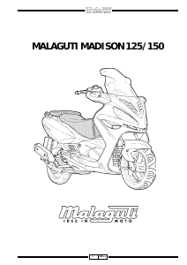 Handleiding Malaguti Madison 150 Scooter