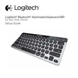 Kullanım kılavuzu Logitech K811 Easy-switch Klavye