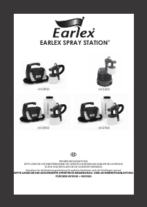 Bedienungsanleitung Earlex HV3500 Farbspritz