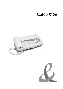 Mode d’emploi France Telecom Galeo 5100 Télécopieur