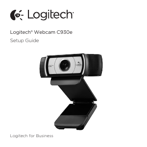 Manuale Logitech C930e Webcam