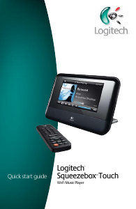 Käyttöohje Logitech Squeezebox Touch Mediasoitin