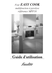 Mode d’emploi Sauter MPF10N Four