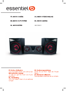 Bedienungsanleitung Essentiel B MS-E-500-D Stereoanlage