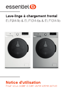 Mode d’emploi Essentiel B ELF 1014-1b Lave-linge