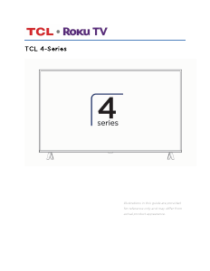 Handleiding TCL 43S405 LED televisie
