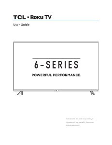 Handleiding TCL 65R635 LED televisie