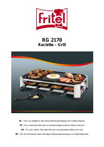 Mode d’emploi Fritel RG 2170 Gril raclette