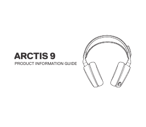 Handleiding SteelSeries Arctis 9 Headset