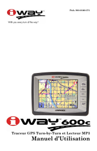 Mode d’emploi Lowrance iWay 600c Système de navigation