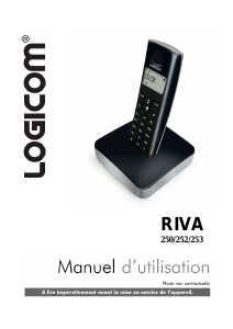 Mode d’emploi Logicom Riva 250 Téléphone sans fil