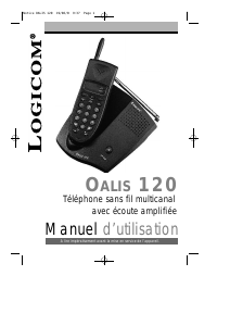 Mode d’emploi Logicom Oalis 120 Téléphone sans fil
