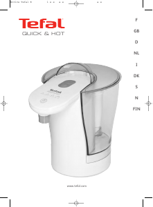 Manuale Tefal BR30314E Quick & Hot Erogatore d'acqua