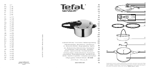كتيب Tefal P2050743 Sensor معدة طبخ بالضغط