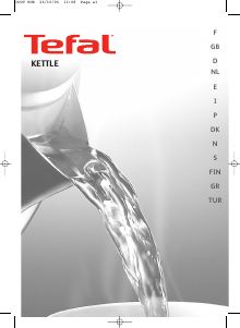 Manual Tefal KI210815 Kettle