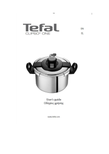 Εγχειρίδιο Tefal P4241470 Clipso One Χύτρα ταχύτητος