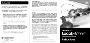 Handleiding SmartyKat Loco!Motion Huisdierspeelgoed