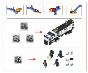 Handleiding Playtive set 337986 By Gudi Politietruck