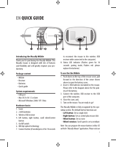 Manual de uso Macally MGlide Ratón