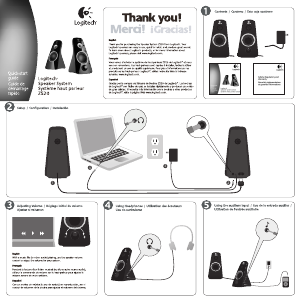 Handleiding Logitech Z520 Luidspreker