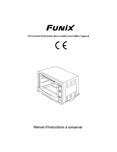Mode d’emploi Funix TO-16 R Four