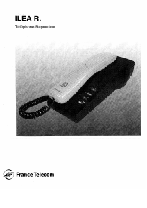 Mode d’emploi France Telecom ILEA R Téléphone