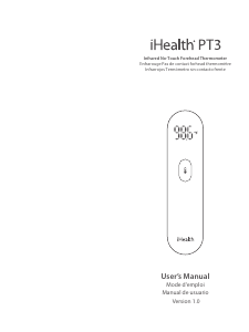 Handleiding iHealth PT3 Thermometer