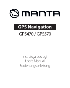 Manual Manta GPS-570 Car Navigation
