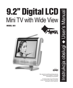 Instrukcja Manta 901 Mini Telewizor LCD