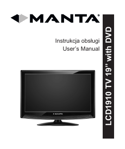 Bruksanvisning Manta LCD1910 LCD TV