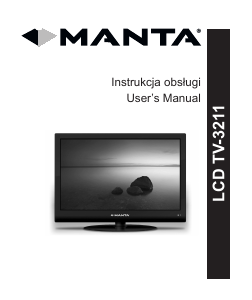 Manual Manta TV3211 LCD Television