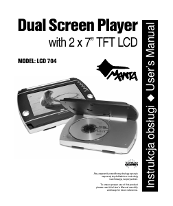 Instrukcja Manta LCD 704 Telewizor LCD