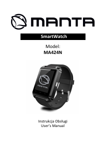 Bruksanvisning Manta MA424N Smart klocka