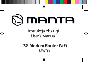 Manual Manta MWR01 Router