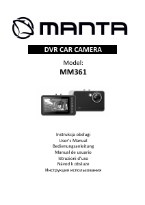 Bedienungsanleitung Manta MM361 Action-cam