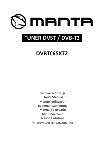 Manual de uso Manta DVBT06SXT2 Receptor digital