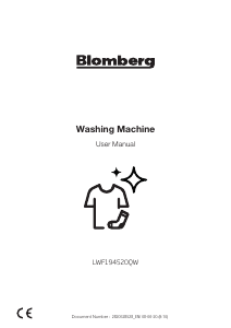 Handleiding Blomberg LWF194520Q Wasmachine