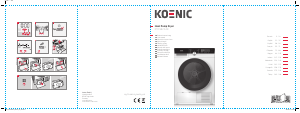 Manual Koenic KTD 9322 A3 Máquina de secar roupa