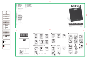 Руководство Tefal PP1401V0 Premiss Весы