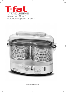 Bruksanvisning Tefal VS400134 Vitacuisine Ångkokare