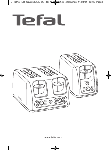Bedienungsanleitung Tefal TF370415 Toaster