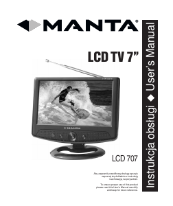 Handleiding Manta LCD 707 LCD televisie