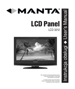 Handleiding Manta LCD3212 LCD televisie