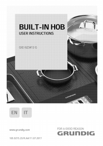 Manual Grundig GIEI 623413 G Hob