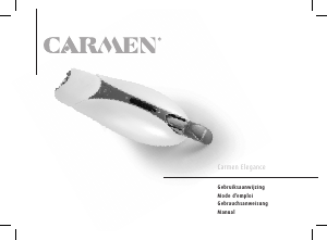 Handleiding Carmen EP1800 Epilator