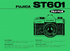 Manual de uso Fujica ST601 Cámara