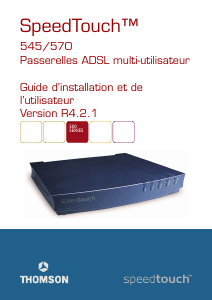 Mode d’emploi Thomson SpeedTouch 570 Modem