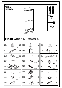 Manual Leen Bakker Vera Wardrobe