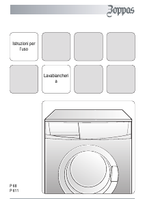 Manuale Zoppas P68 Lavatrice